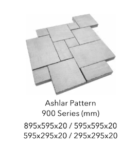 Blueocean 20mm Paver Ashlar Pattern 900 Series Sawn