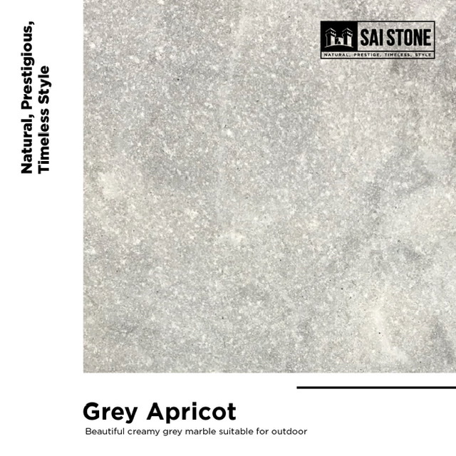 Grey Apricot 800x400x20mm drop 60 Sandblasted
