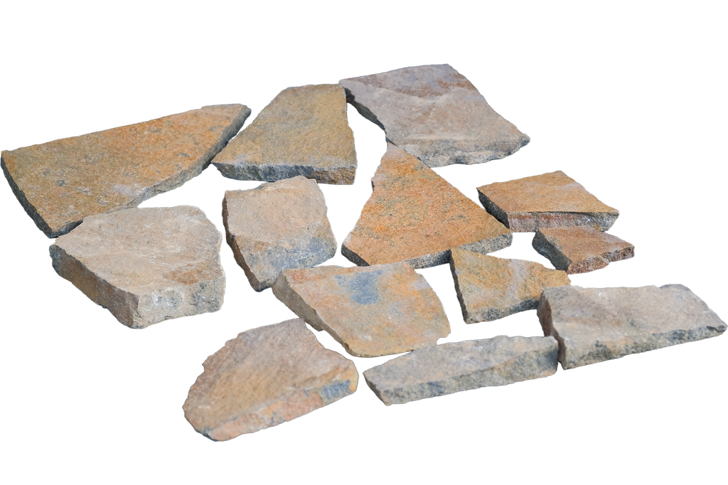 Queensland Porphyry Brown, Crazy paver x 20-40 mm